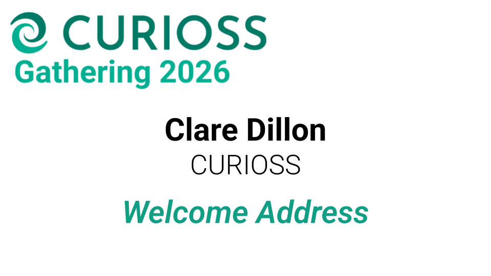 CURIOSS Gathering 2026: Welcome Address