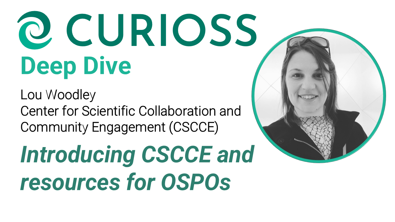 Introducing the Center for Scientific Collaboration and Community Engagement and Resources for OSPOs